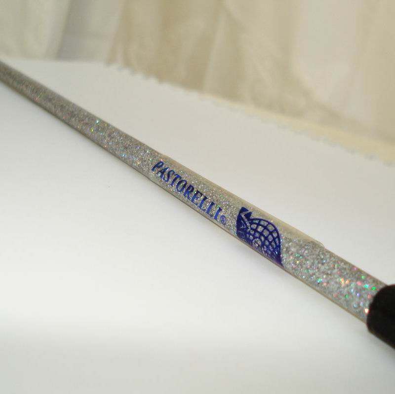 Палочка 60см Pastorelli Glitter Silver Grip Raspberry FIG Art. 00447